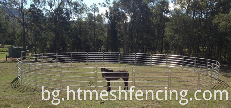 Гореща продажба преносими дворови панели панели за животновъдство галванизиран панел за ограда за говеда